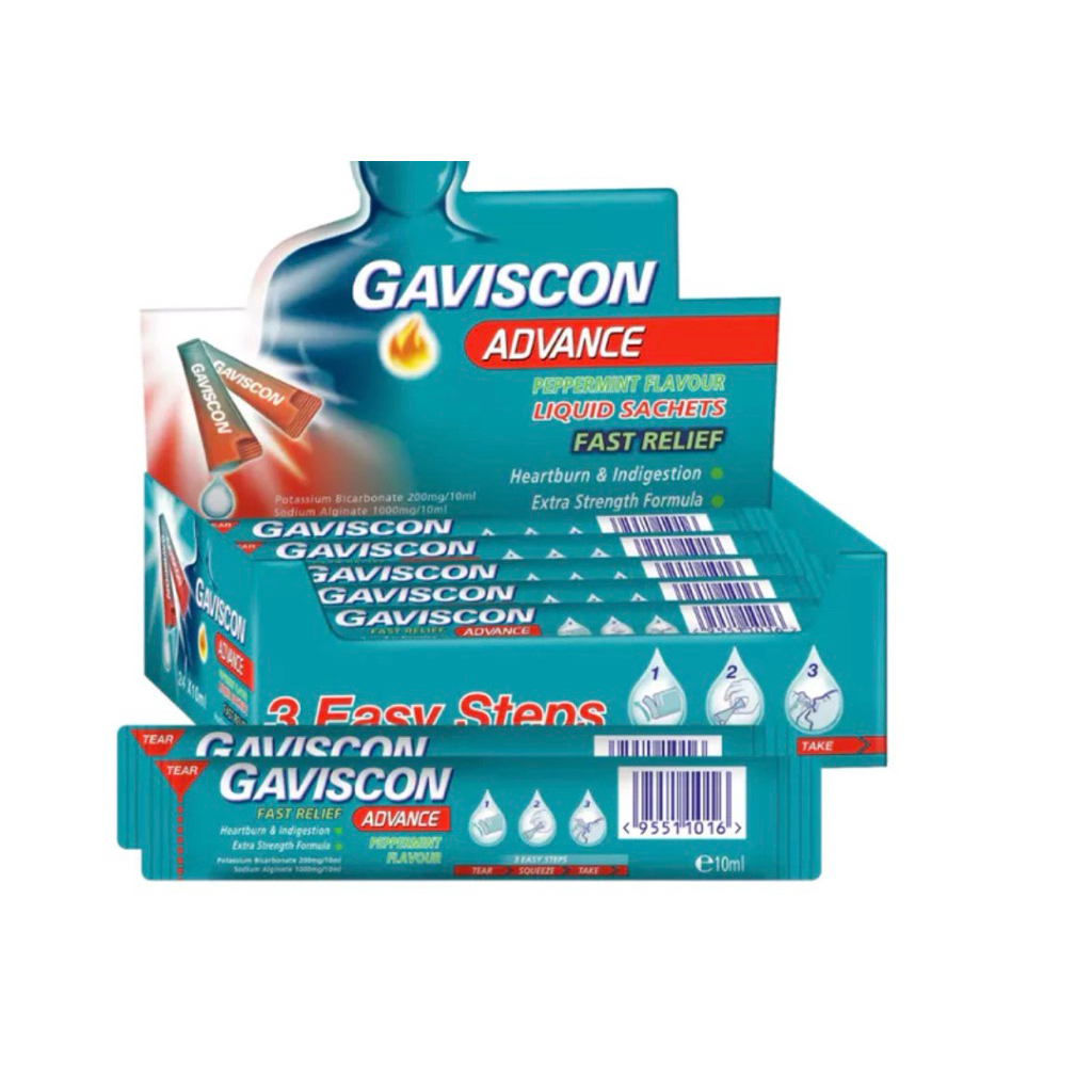 GAVISCON ADVANCE 24 X 10ML