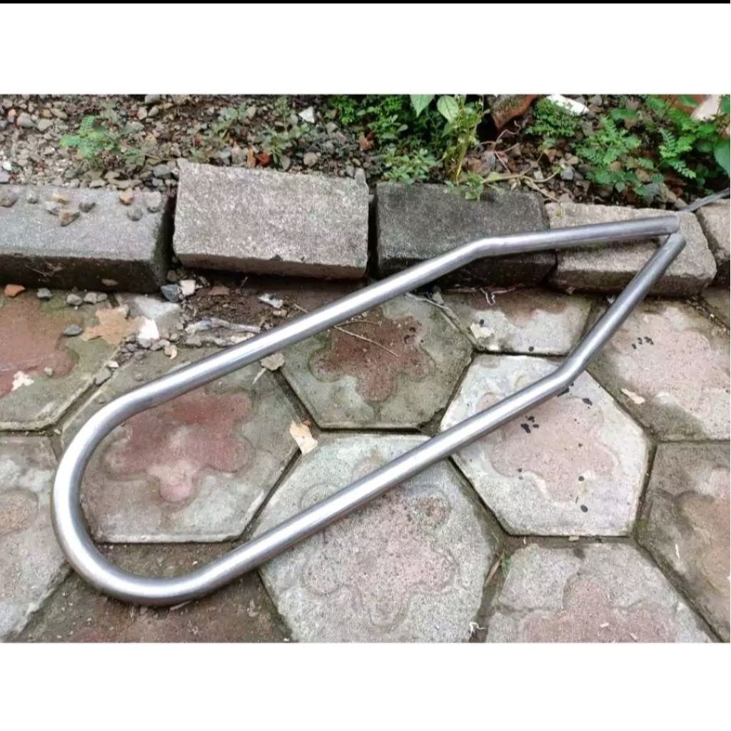 Behel U Begel U Japstyle Yamaha Scorpio Byson Panjang Lurus Datar Tebal 2mili