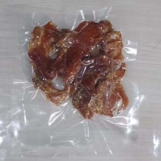 25 gr VCO Chicken Jerky Dendeng Ayam Dehydrated Snack Anjing Kucing Tanpa Antibiotik Hormon Steroid 