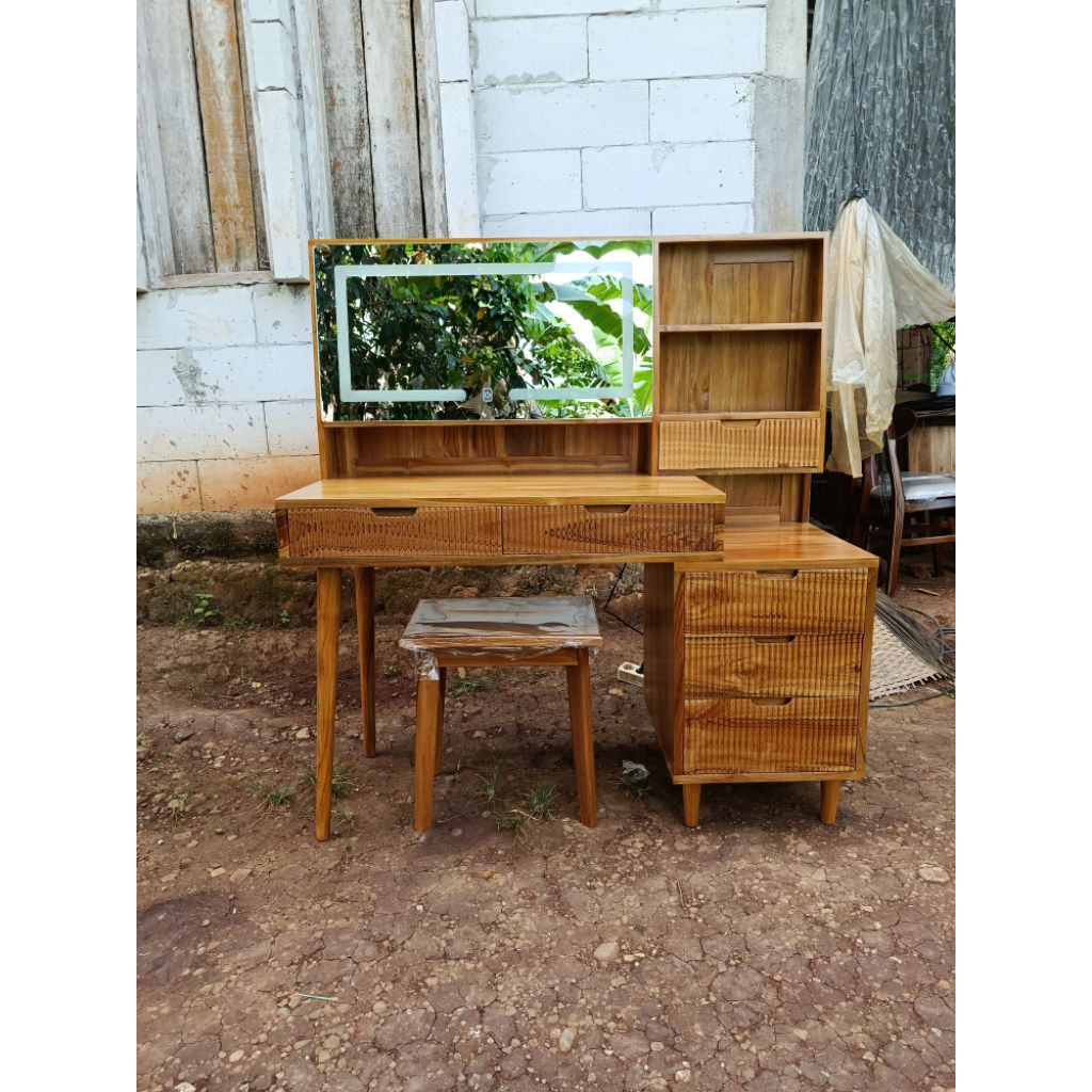 Meja Rias, Meja Rias Jati, Meja Rias Minimalis Jati