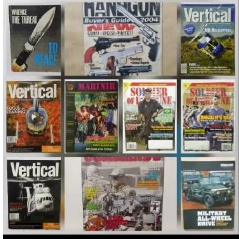 Majalah Buku Militer TSM Angkasa Commando/Militer Luar DLL