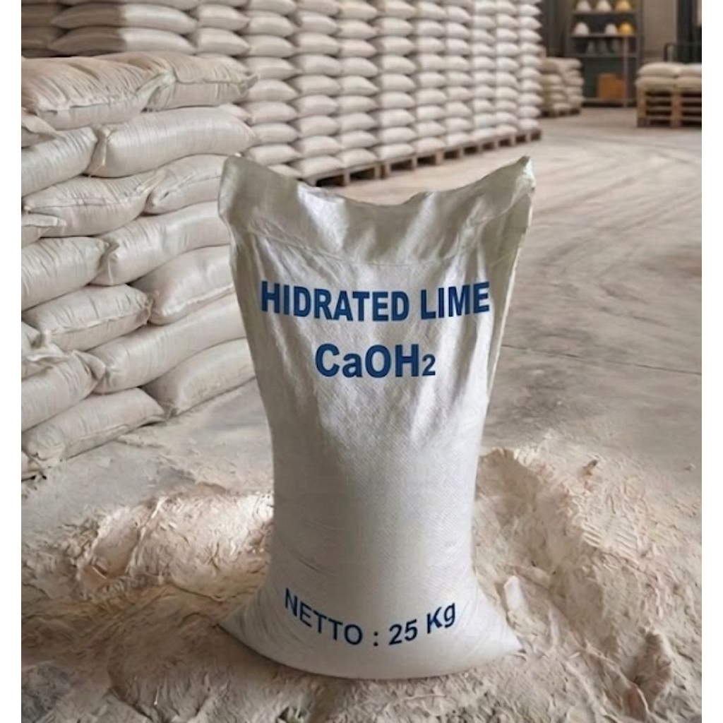 KAPUR PADAM CAOH2 1 KARUNG KALSIUM HIDROKSIDA CALCIUM HYDRATED LIME