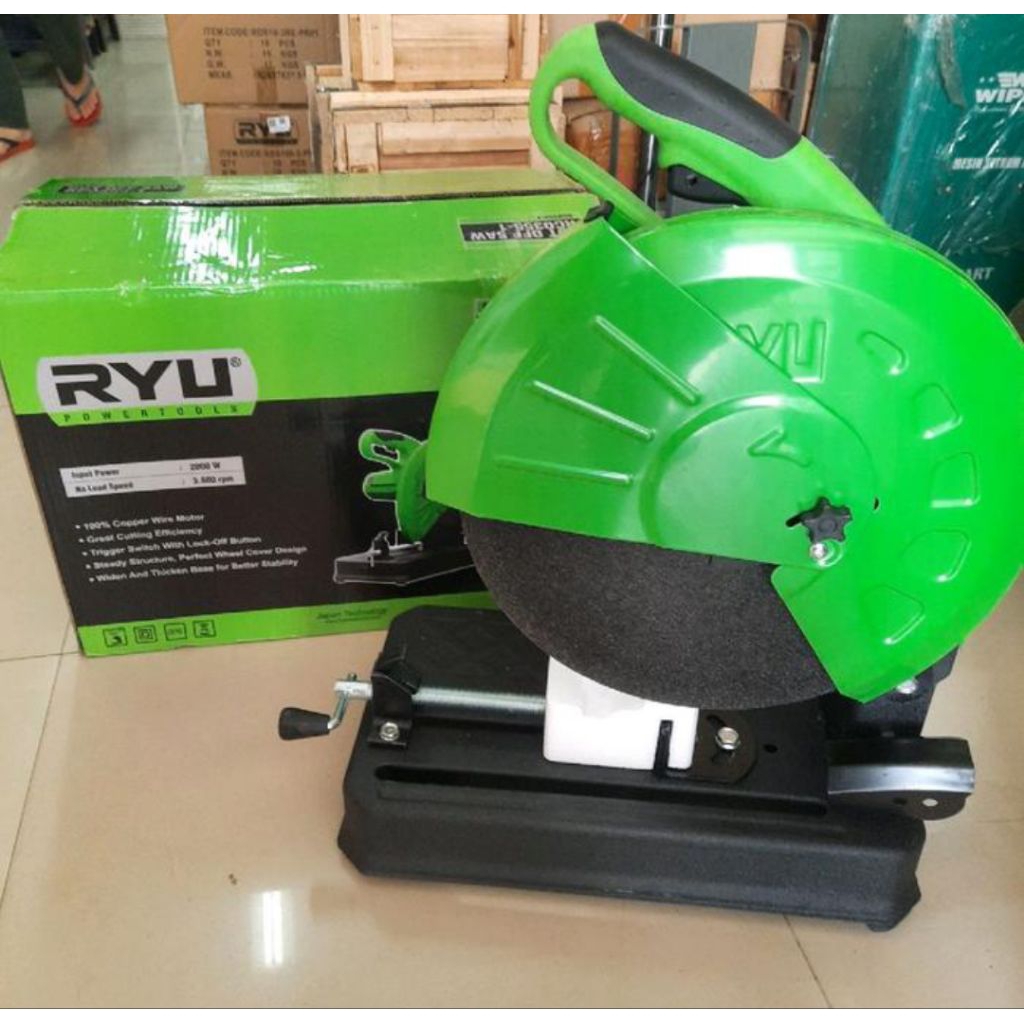 Cut off ryu mesin potong besi 14" inci