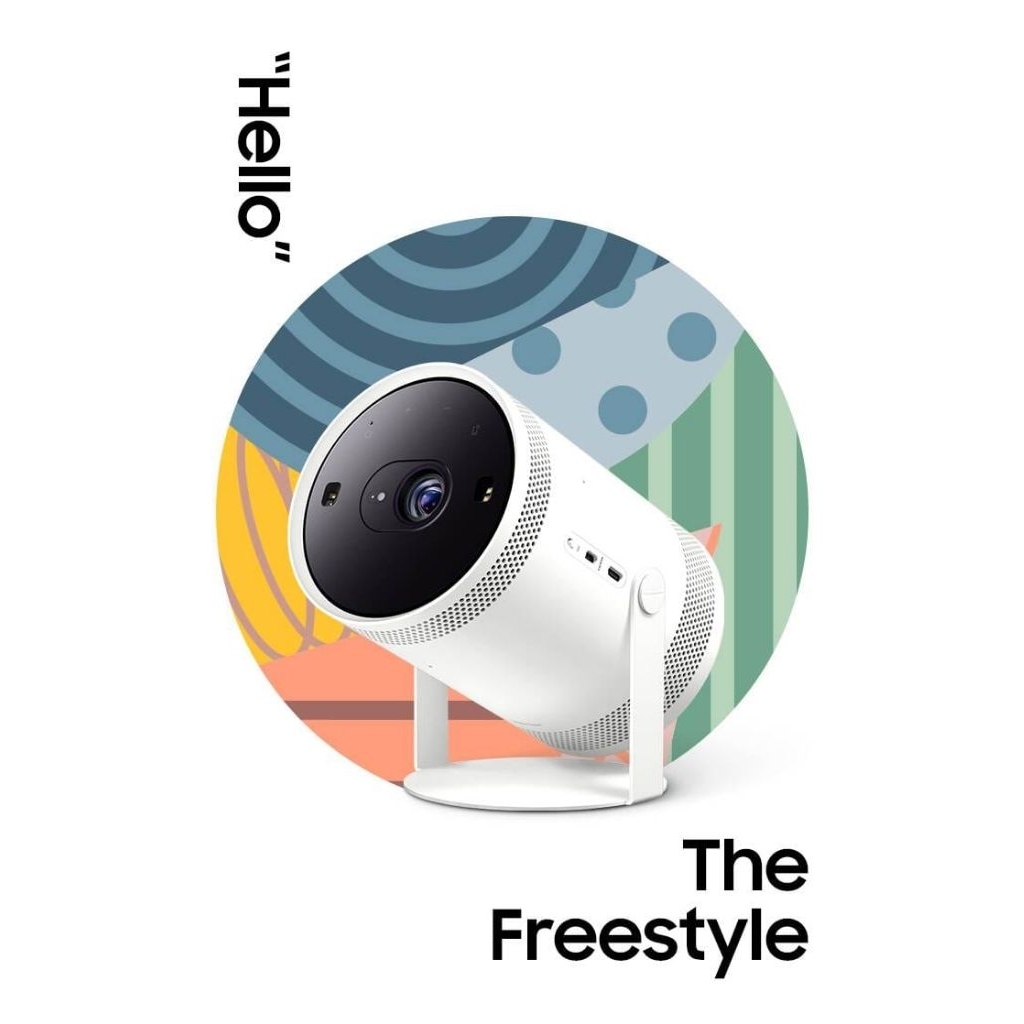 SAMSUNG Projector The Freestyle / Smart Proyektor SP-LSP3BLAXXD GARANSI RESMI