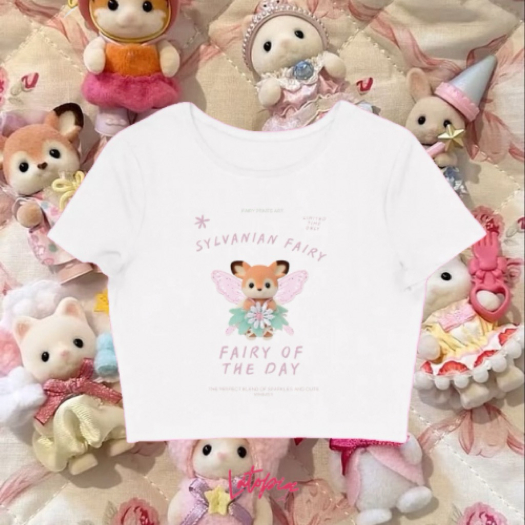 Sylvanian Fairy Crop Top Tee