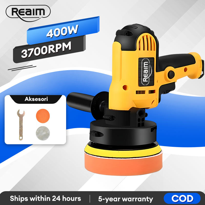 NEU REAIM MESIN POLES 5" WOOL POLISHER DISC MESIN POLES MOBIL MOTOR ALAT POLES BODY MOTOR DETAILING