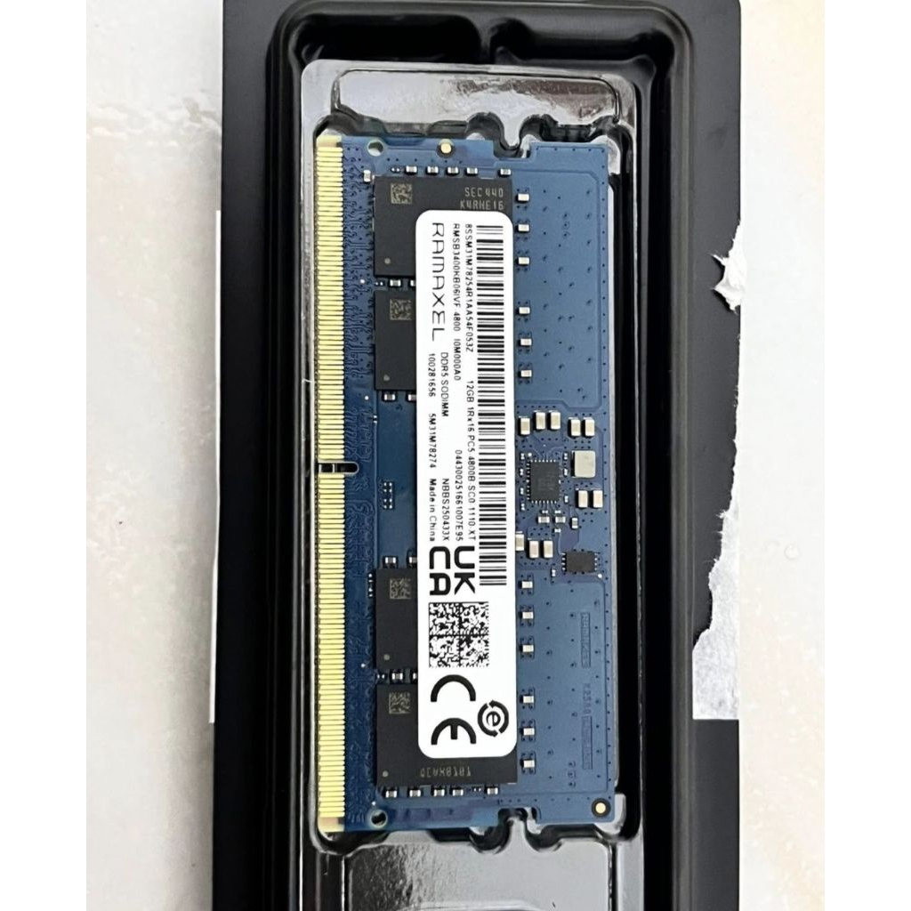 RAM DDR5 SODIM 12Gb 4800Mhz