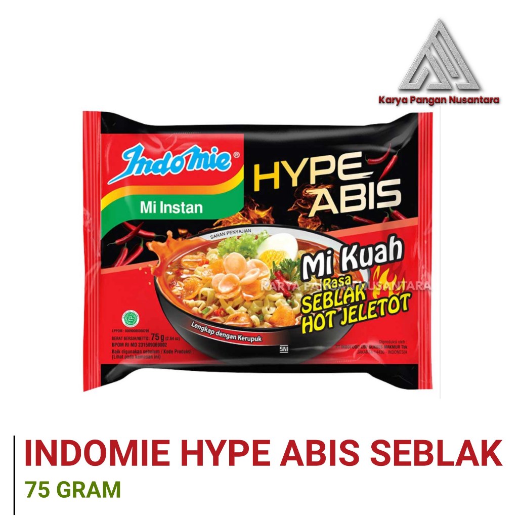 INDOMIE MIE KUAH RASA SEBLAK HOT JELETOT INDOMIE KUAH SEBLAK HOT JELETOT INDOMIE MIE INSTANT SEBLAK 