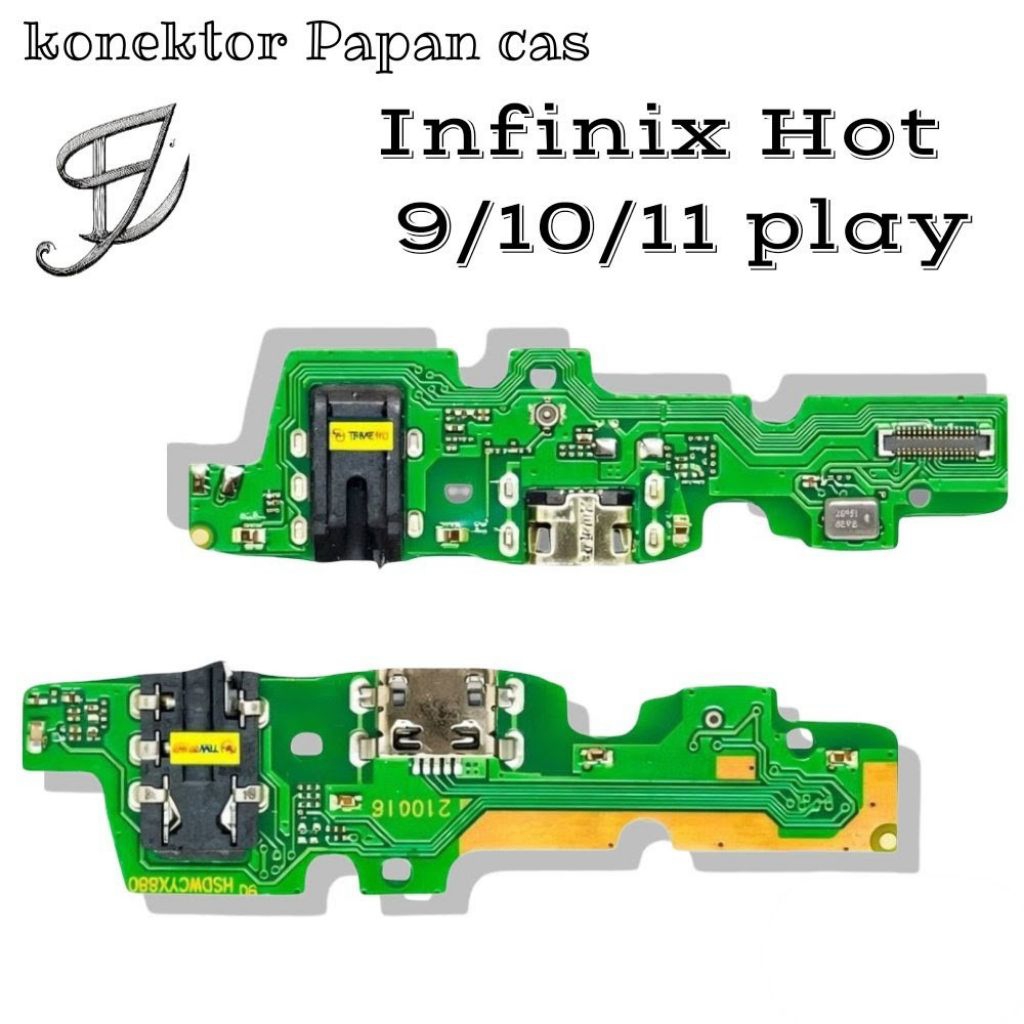 Konektor Papan cas charger Hp Infinix HOT 9, HOT 10, dan HOT 11 Play