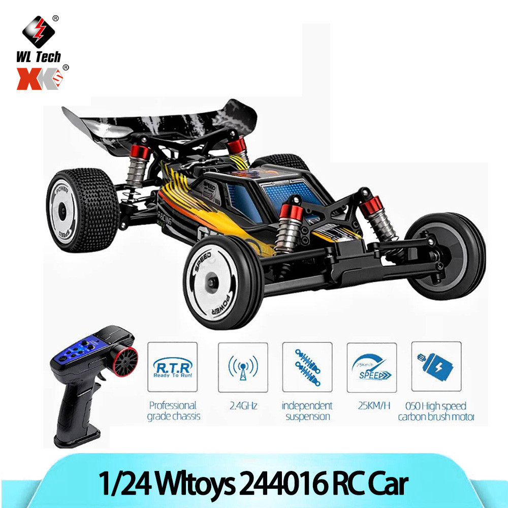 Wltoys 244016 RTR 1/24 2.4G 2WD RC Car Full Proportional