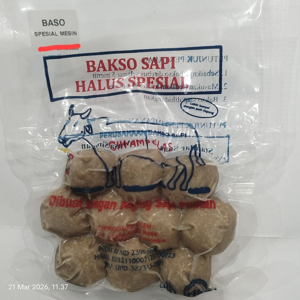 Baso Spesial Mesin Isi 10 - CIHAMPELAS
