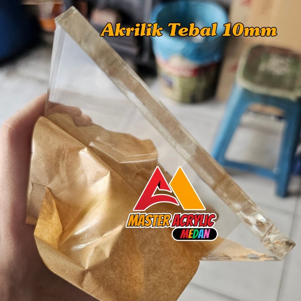 Akrilik 10mm BENING Lembaran 122 × 244 (Acrylic Sheet / Lembaran Akrilik)