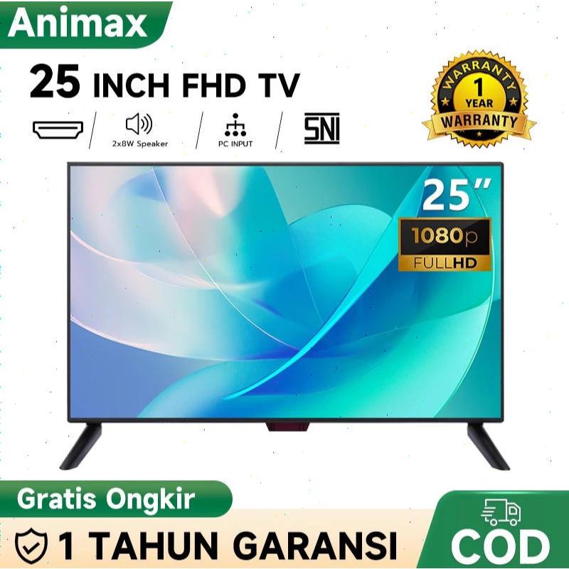 Animax Sakura TV LED 25 inch TV Digital 21 inch  24 inch Televisi LED FHD(TCLG-S21/22/24/25) Garansi