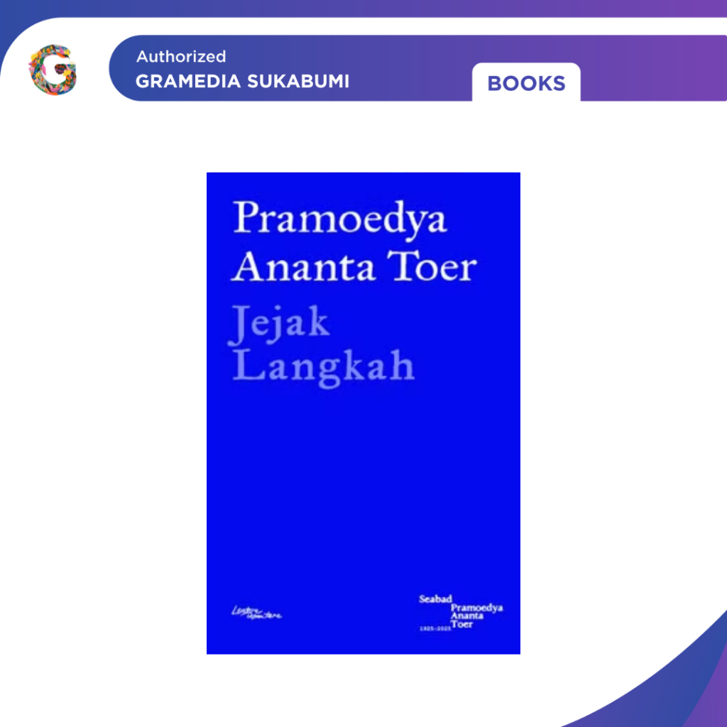Gramedia Sukabumi - Jejak Langkah (Lentera Dipantara)