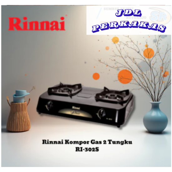 PROMO MURAH Rinnai Kompor Gas 2 Tungku