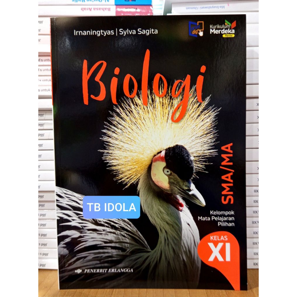 Buku Biologi Kelas 11 SMA Kurikulum Merdeka Revisi Erlangga
