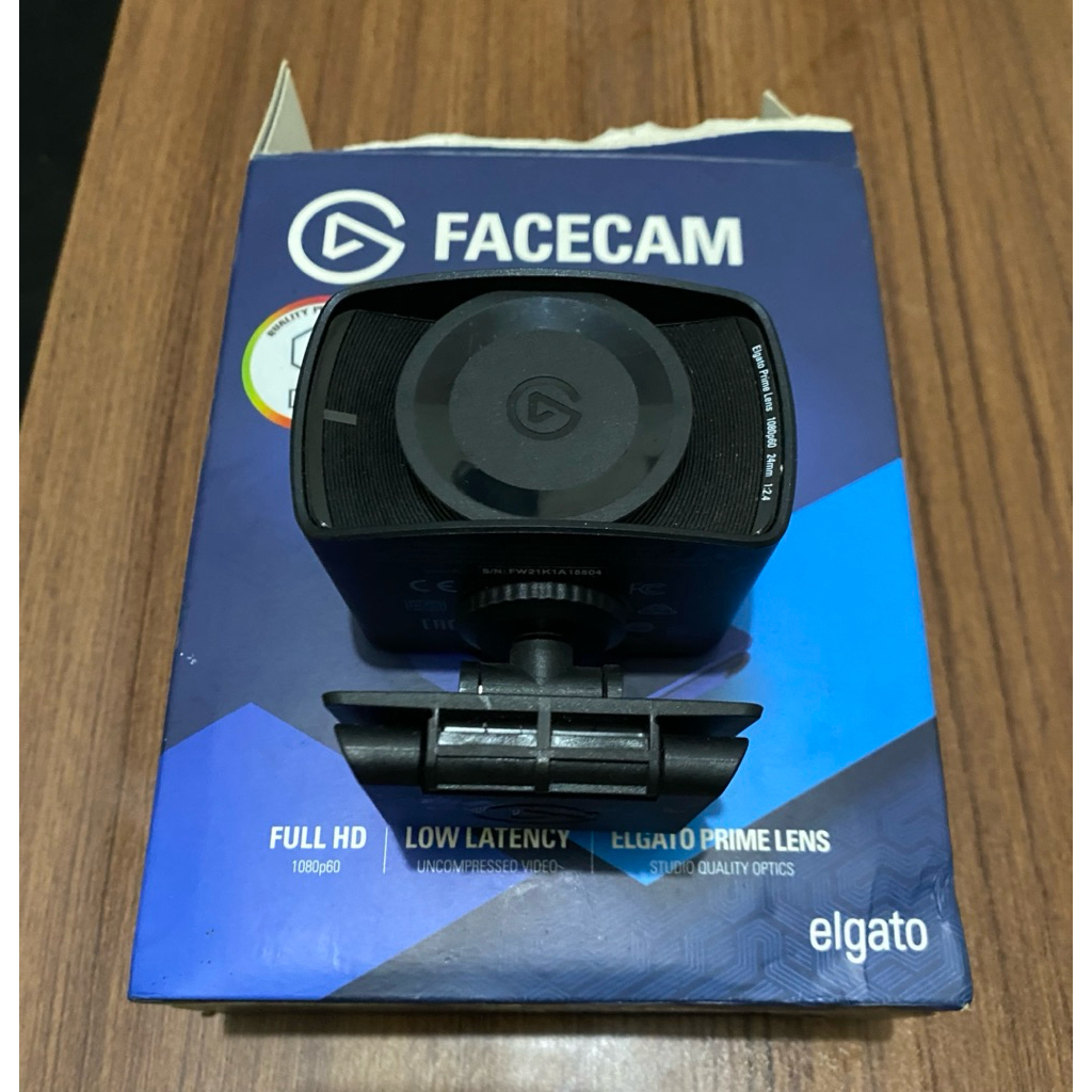 Elgato facecam full HD 1080p Gaming webcam