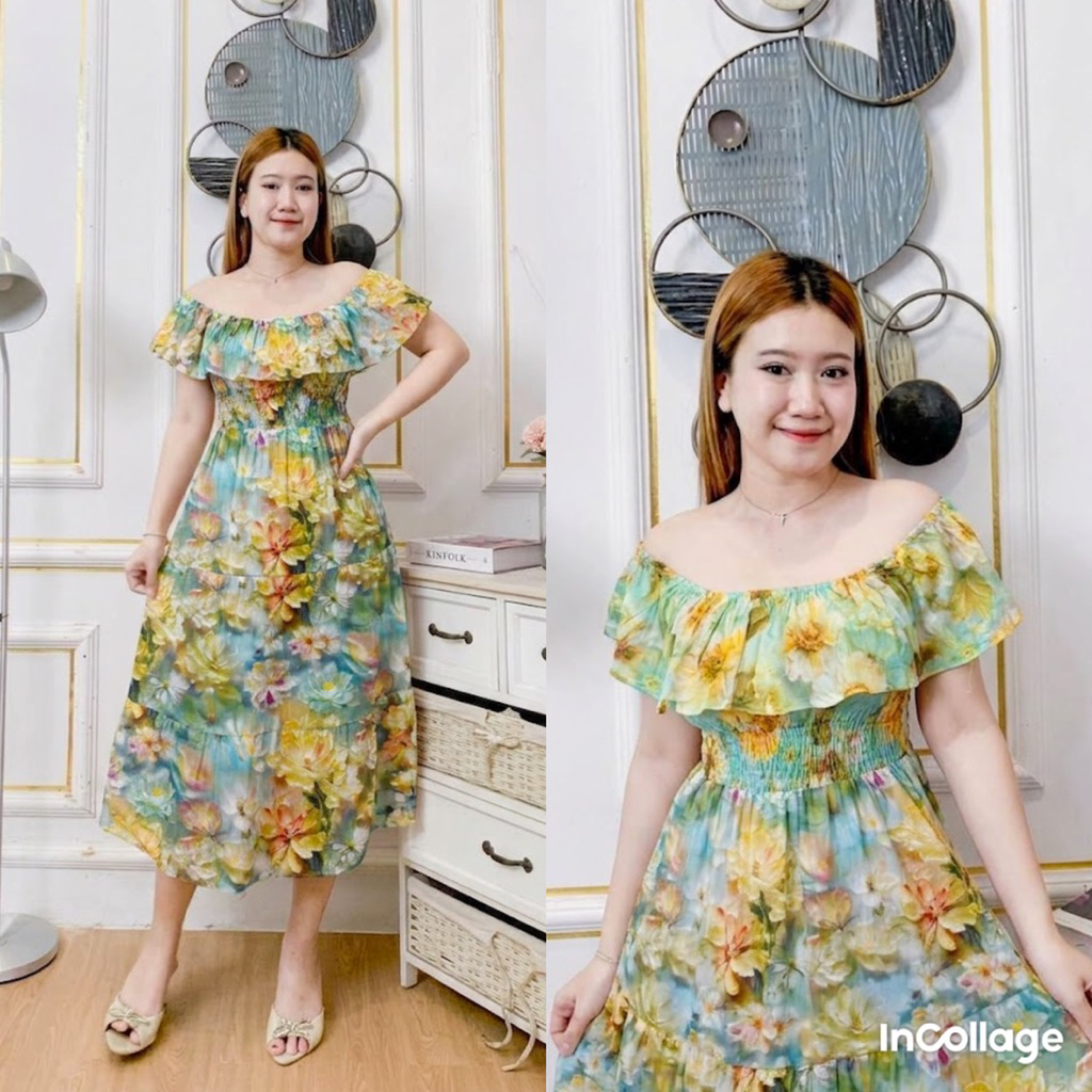 nora panjang daster bali/daster sabrina jumbo premium