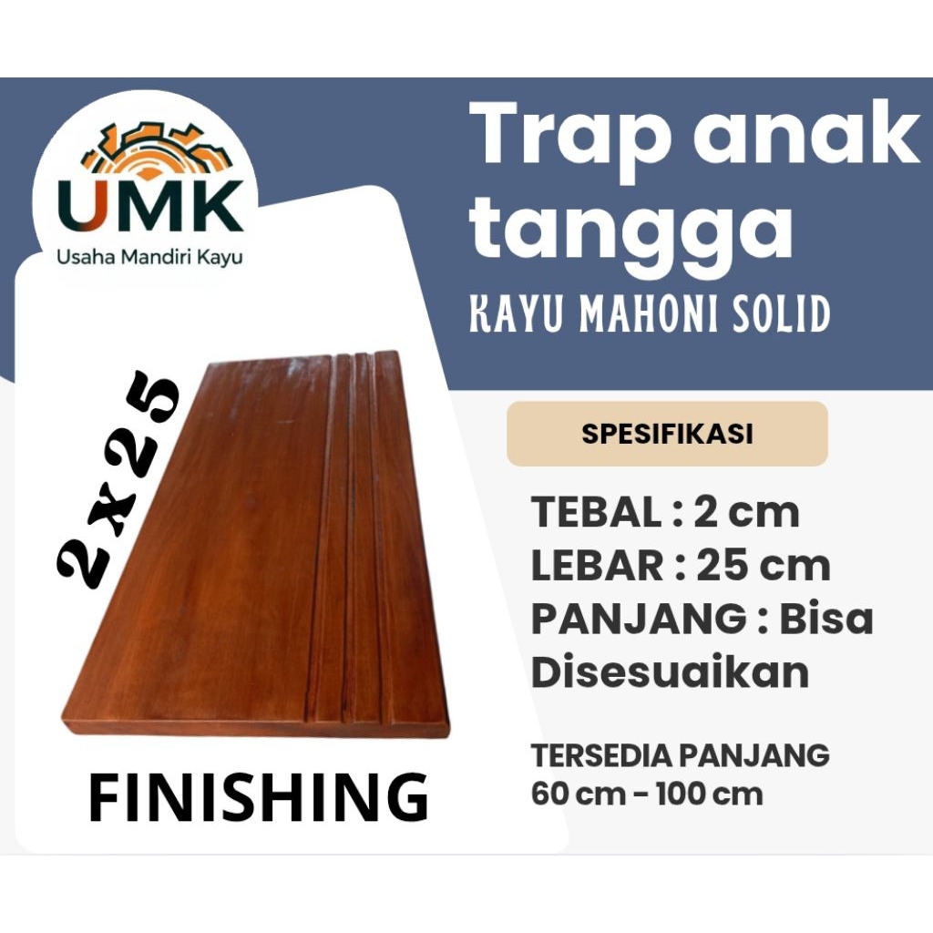 TRAP ANAK TANGGA | PIJAKAN TANGGA KAYU MINIMALIS | PAPAN TANGGA KAYU | PAPAN ANAK TANGGA KAYU FINISH