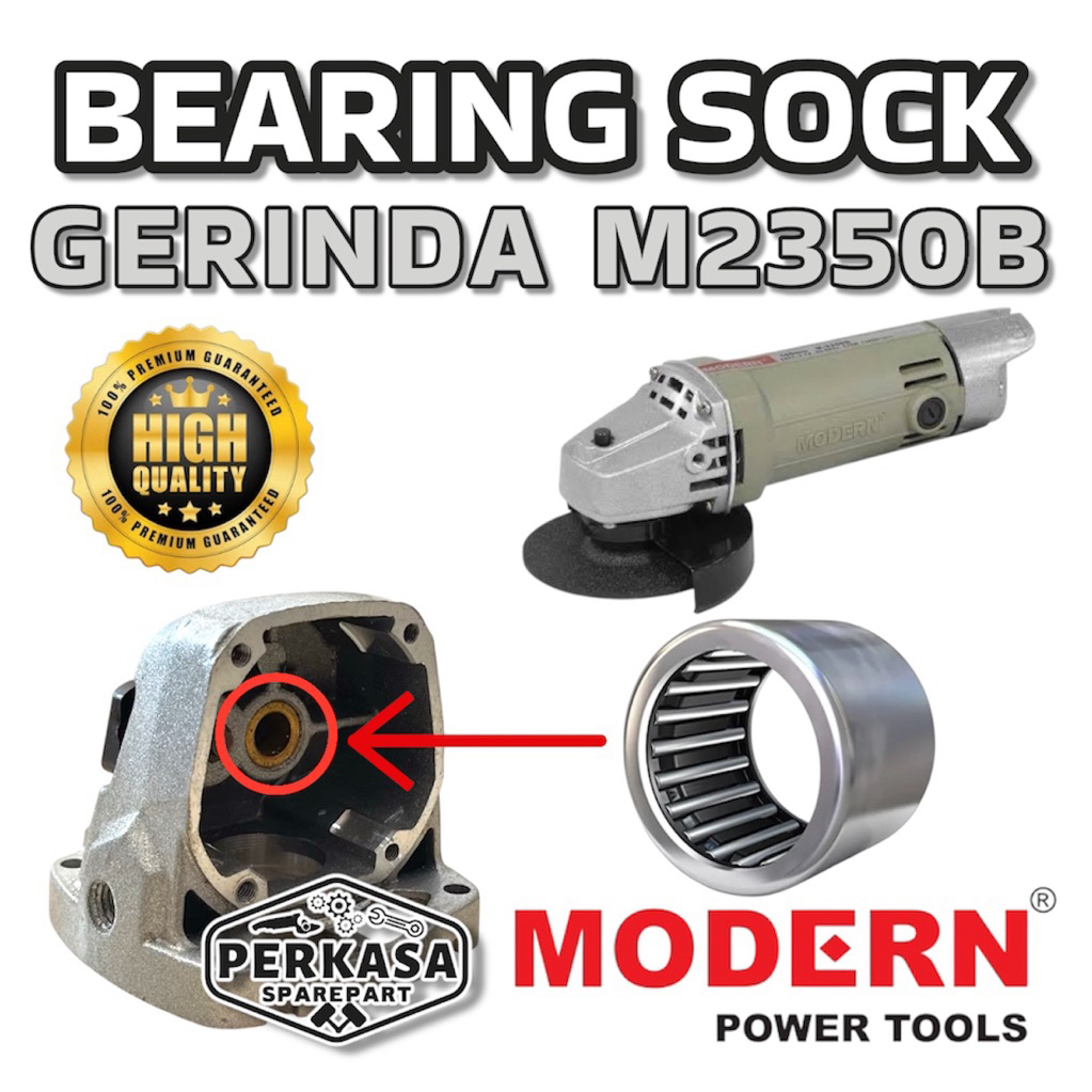 Bearing Bambu Kepala Mesin Gerinda Tangan Modern M2350B Laher Laker Lahar Bambu Gerinda M2350 M 2350