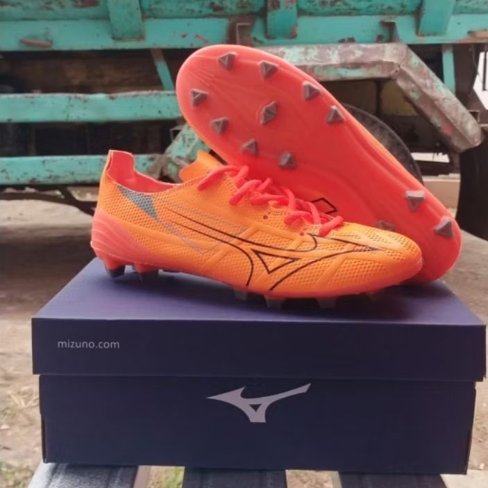 NEW SEPATU BOLA MIZUNO REBULA PINK PUTIH KUALITAS PREMIUM GRADE ORI BISA COD