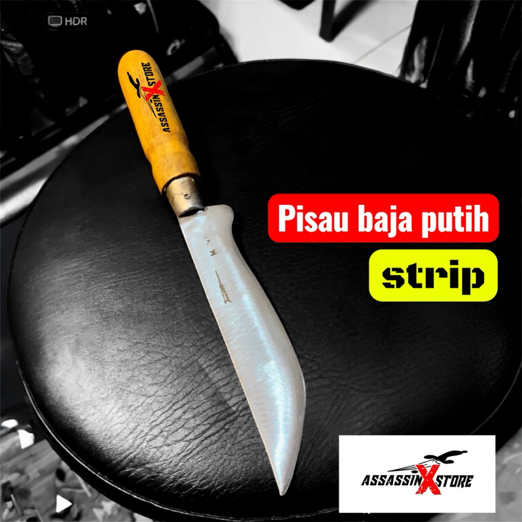 Pisau Dapur Baja Putih Super Tajam Premium