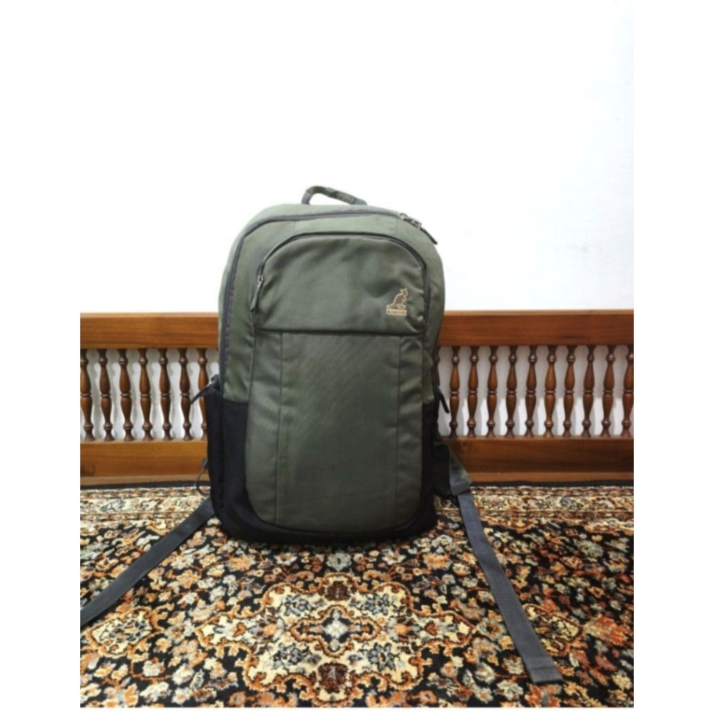 Tas ransel kangol backpack hijau army