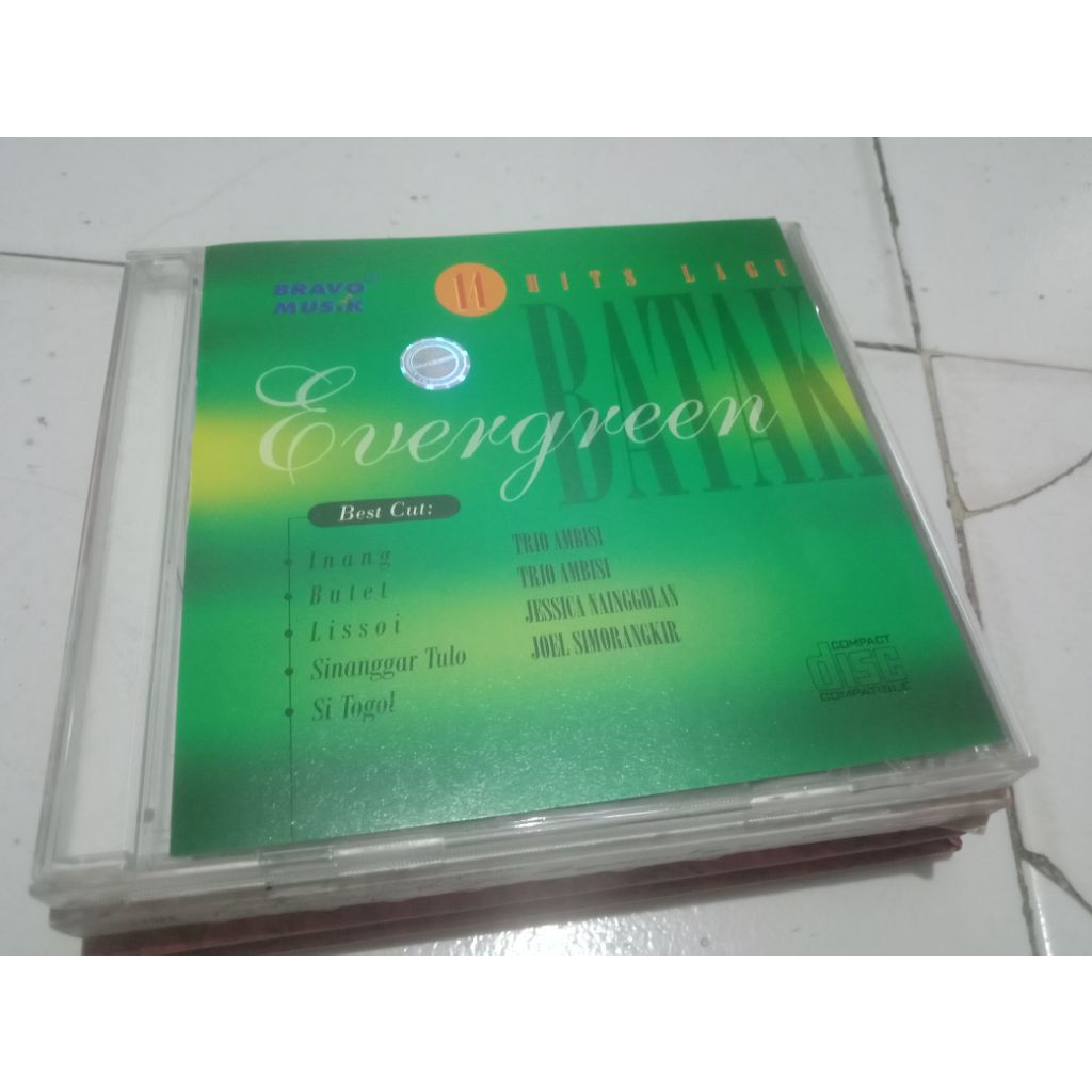 CD Musik Batak Evergreen