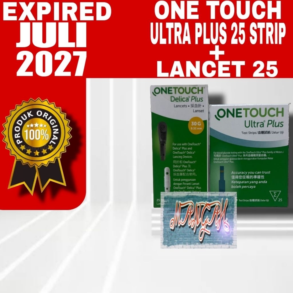 One Touch Ultra Plus 25 & Lancet 25 Original