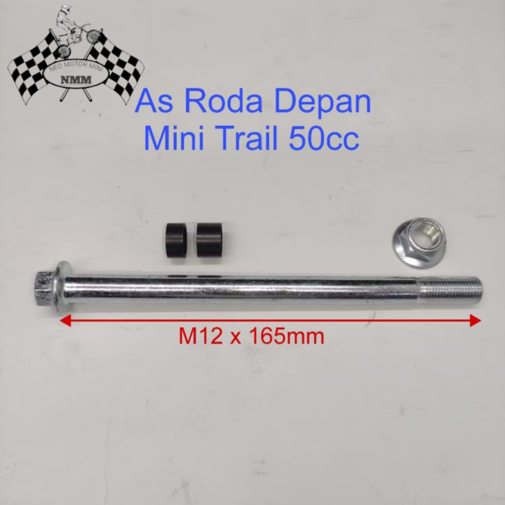 AS RODA DEPAN MOTOR MINI TRAIL/MINI CROSS 50cc Ring 10