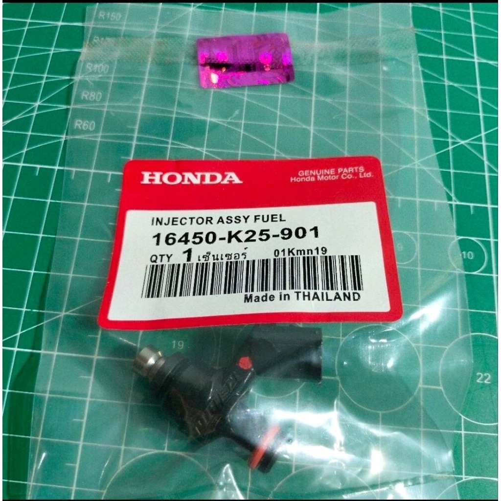Honda Injektor Beat Fi Scoopy Fi Genuine Parts 16450-K25-901 Assy Fuel Made in Thailand