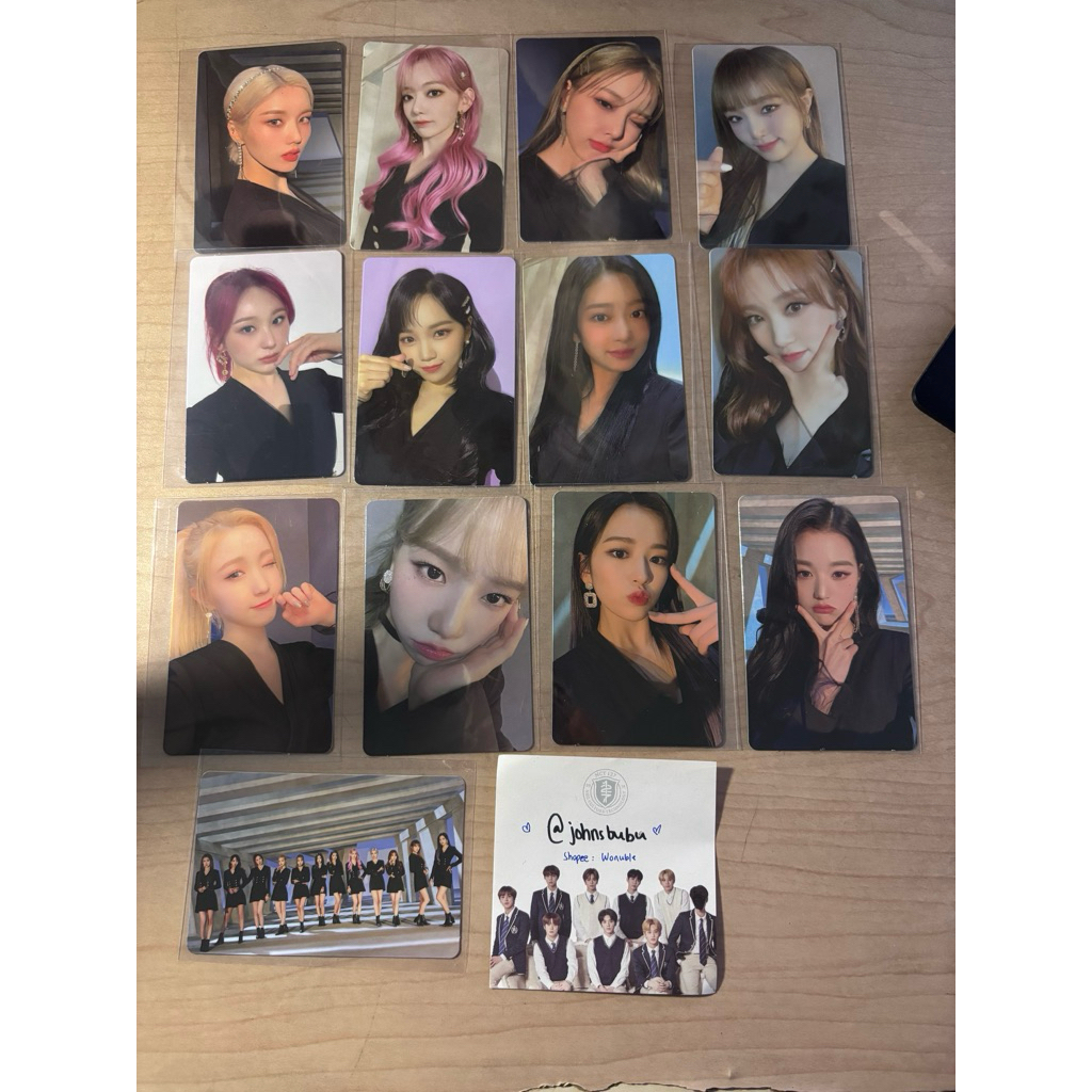 [READY STOCK] IZONE ONE REELER PRE ORDER BENEFIT PHOTOCARD SET