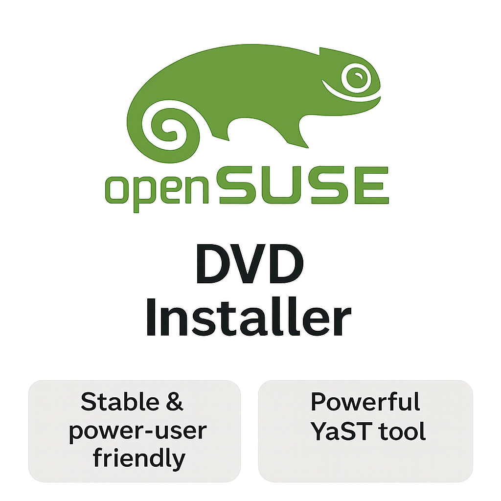 OpenSUSE Linux DVD Installer – Stabil, A