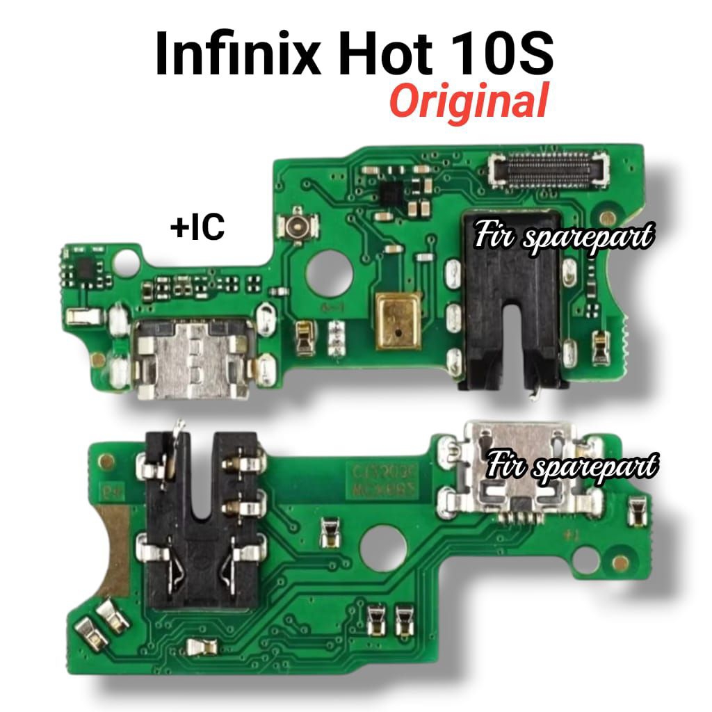 Papan Konektor Cas Infinix Hot 10S (X689) Original