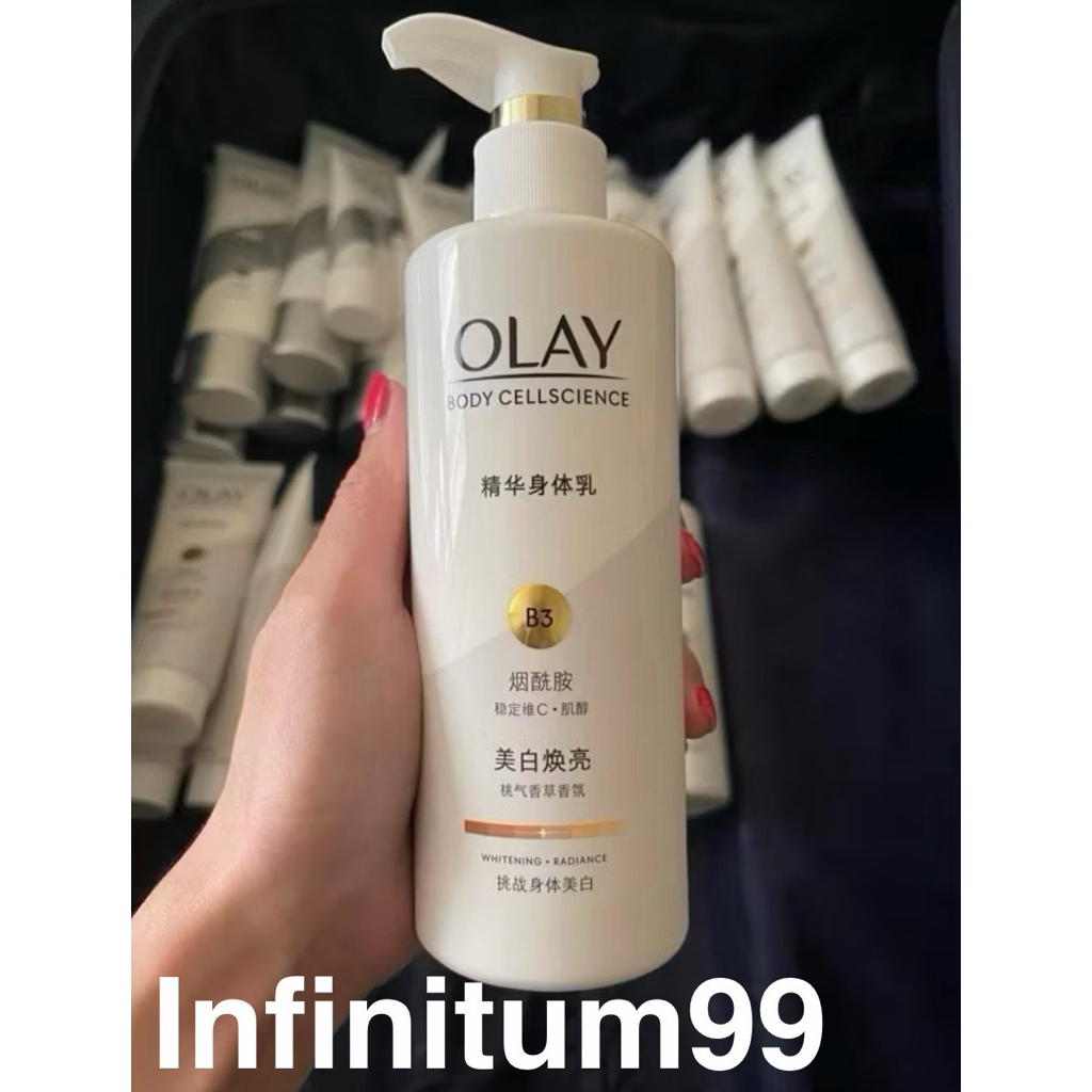 OLAY LOTION CELLSCIENCE CREAM 260ML / OLAY WHITENING BRIGHTENING CREAM LOTION BRIGHT MENGHALUSKAN ME