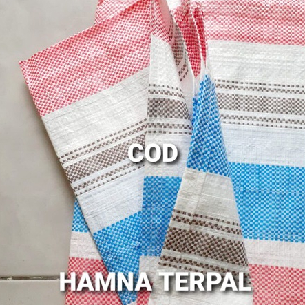 Terpal Jemur Padi 6x8 Meter Terpal Hamparan Jagung