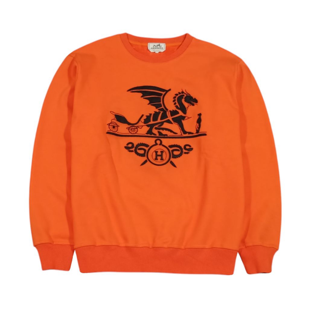 CREWNECK SWEATER HERMES  SIZE L SECOND