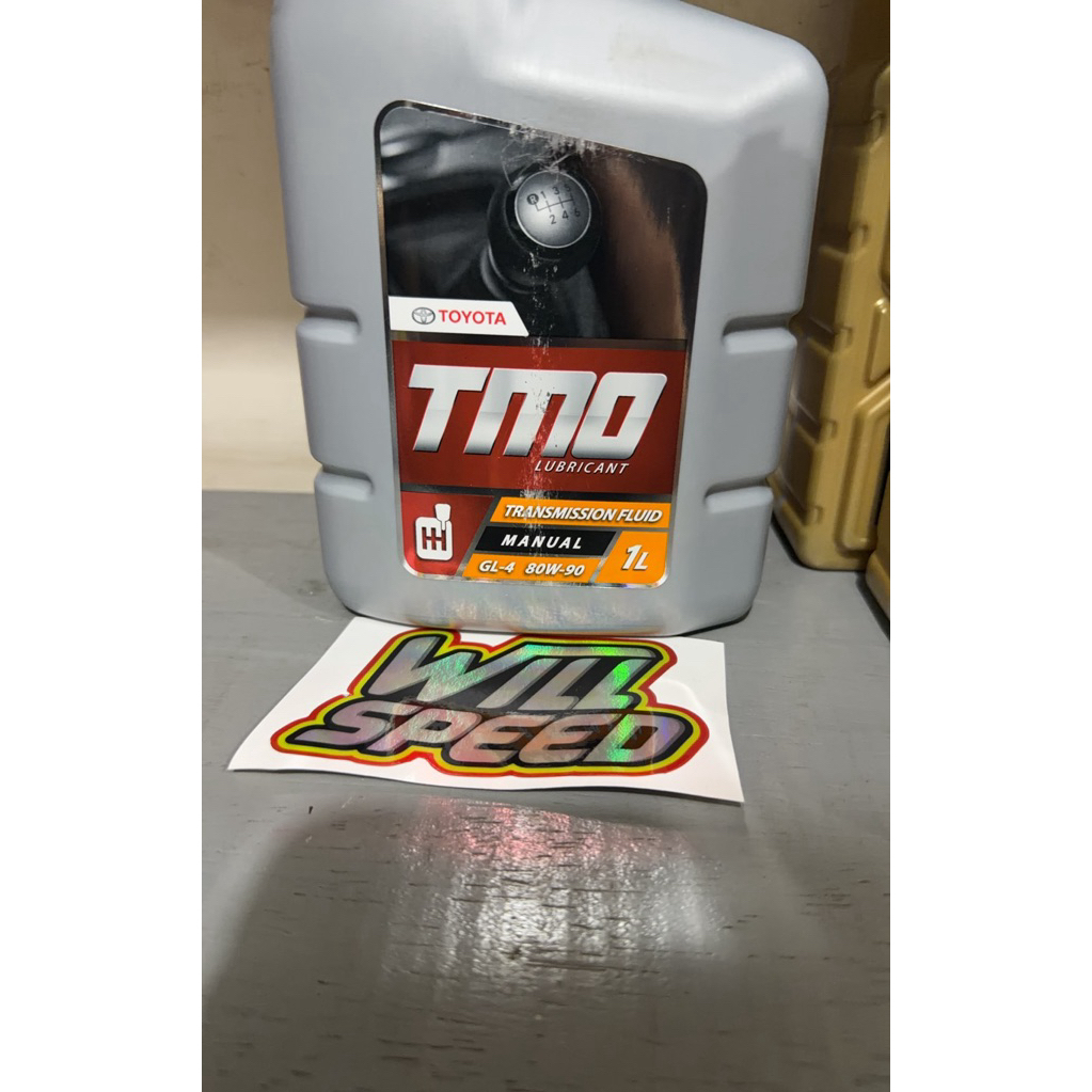 OLI TMO TOYOTA TRANSMISI TRANSMISSION FLUID OLI TRANSMISI MANUAL GL4 GL-4 80W-90 1L