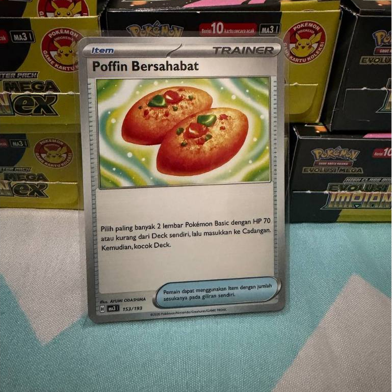 Card pokemon Poffin bersahabat