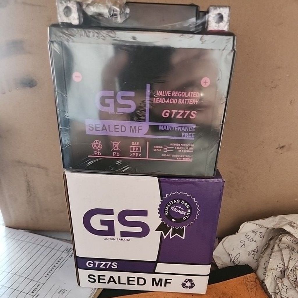 aki gs bukan astra gtz7s 7AH