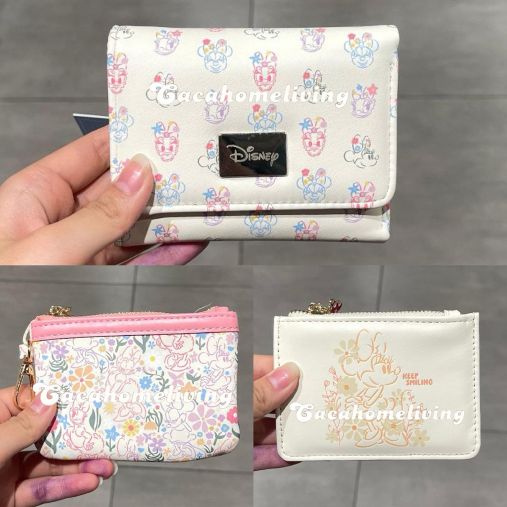 Ohsome x Qyounger - Card Holder / Coin Purse / Tripfold Wallet / Dompet Lipat Printing Disney Mickey