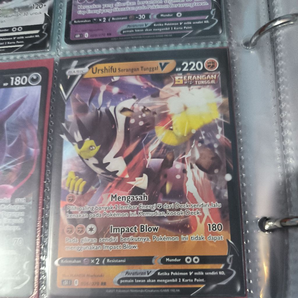 Urshifu serangan tunggal V