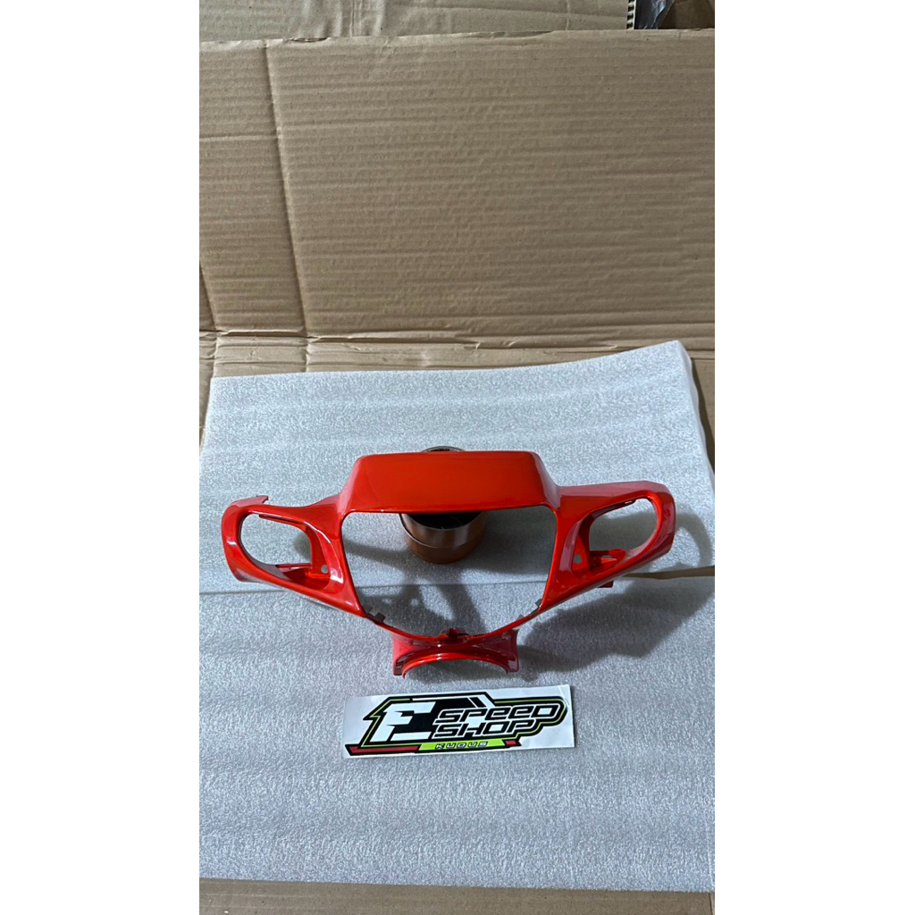 BATOK DEPAN FIZR / BATOK DEPAN YAMAHA FIZR / BATOK F1ZR / BATOK DEPAN FIZR ORANGE GLOSY