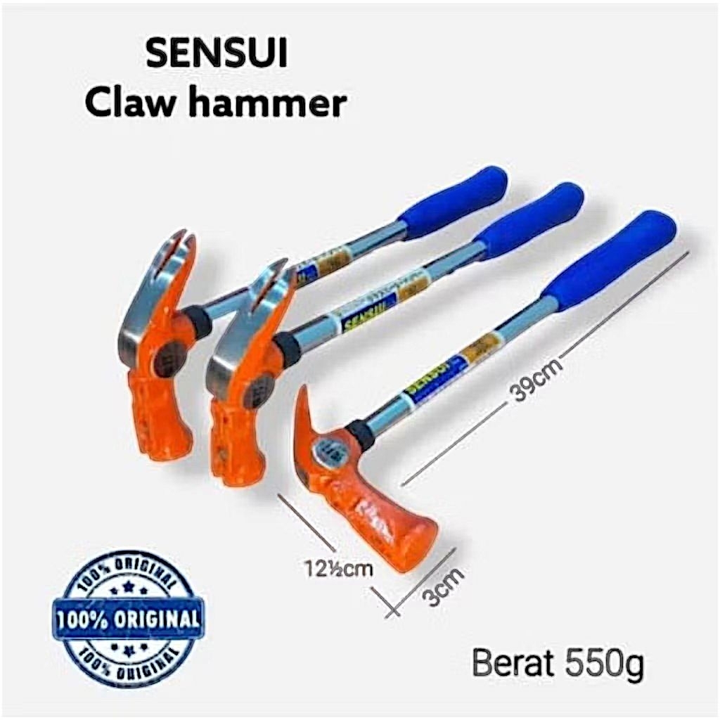 Anzatoko1 Sensui Japan CLAW HAMMER palu kambing palu magnet