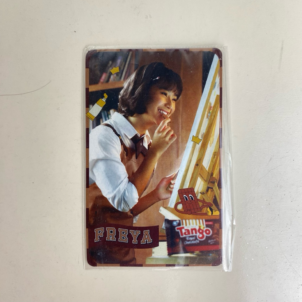 (baca desc) JKT48 JKT 48 x Tango kartu photocard Freya