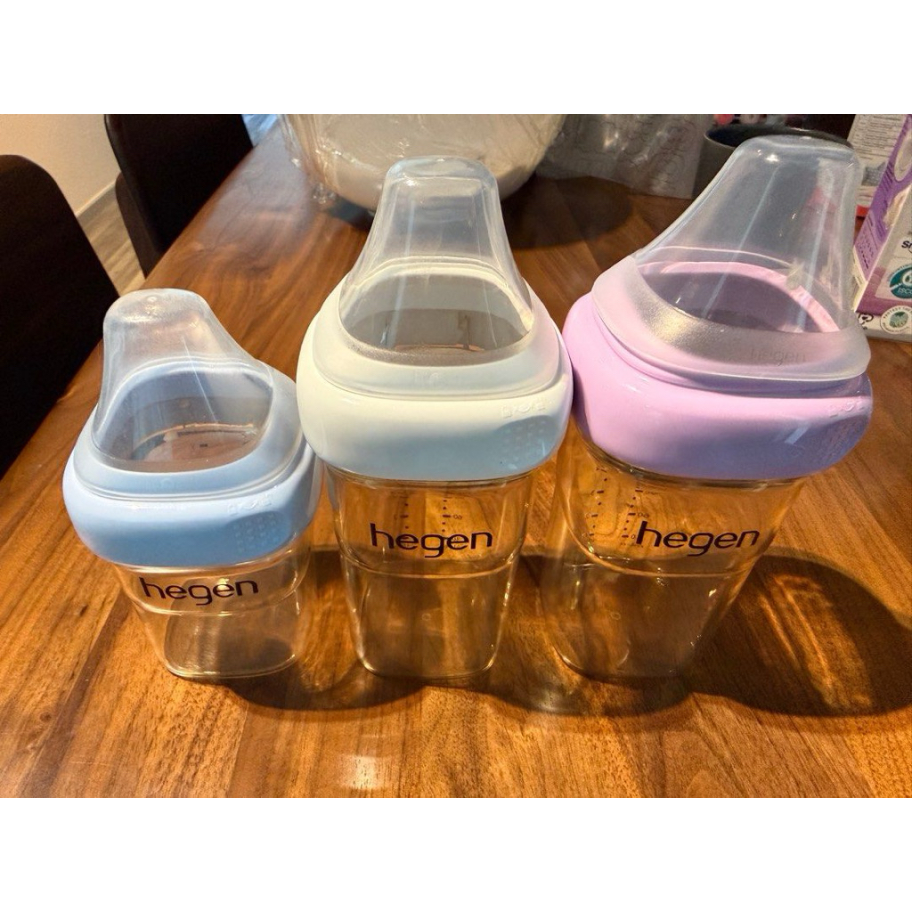 Preloved Botol Susu Hegen Fullset All Colour
