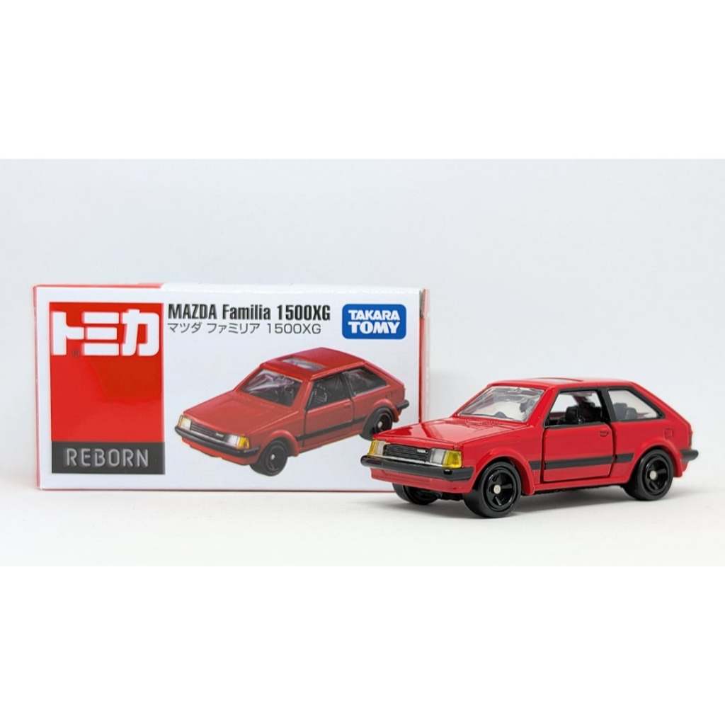 Tomica ReBorn Mazda Familia 1500XG diecast original