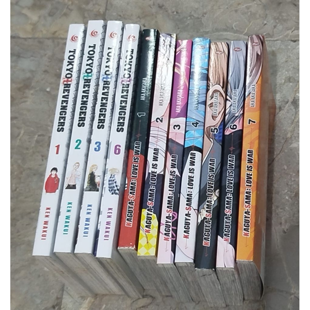 PRELOVED KOMIK KAGUYA, TOKREV TOKYO REVENGERS