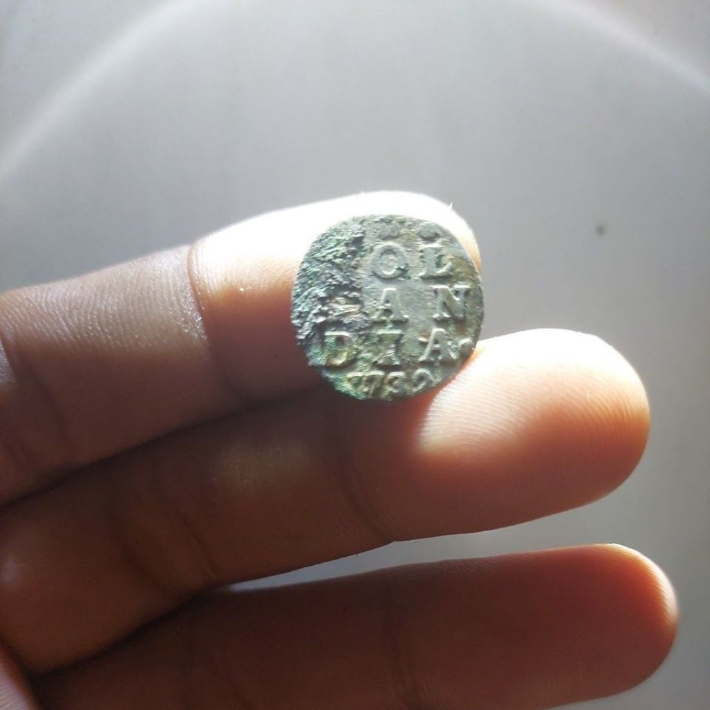 koin perak 2 stuiver holandia 1732