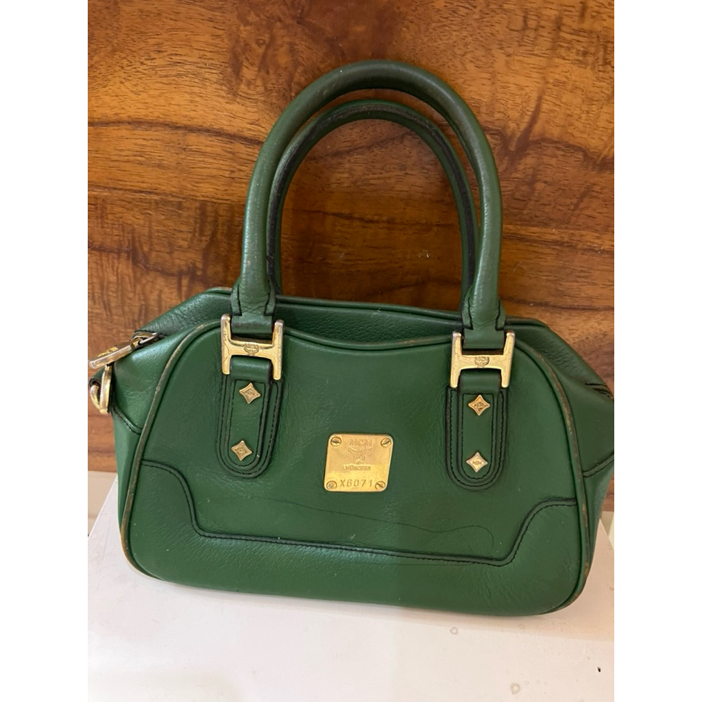 Tas MCM cute authentic: Mini Handbag MCM Green